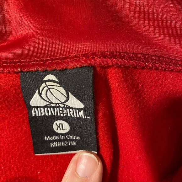 Above the Rim Red Jacket with Black Stripes XL (NK) - Picture 4 of 8